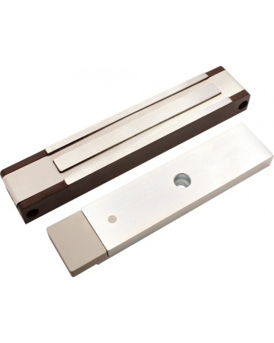 Электромагнитный замок с датчиком состояния двери ALeko ALM-400P (12В коричневый) в Ессентуках Электромагнитные замки Pintop.ru