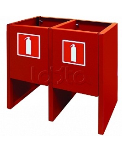 Подставка ПОЖТЕХНИКА Подставка под 2 огнетушителя ПРЕСТИЖ-К в Ессентуках Аксессуары для огнетушителей Pintop.ru