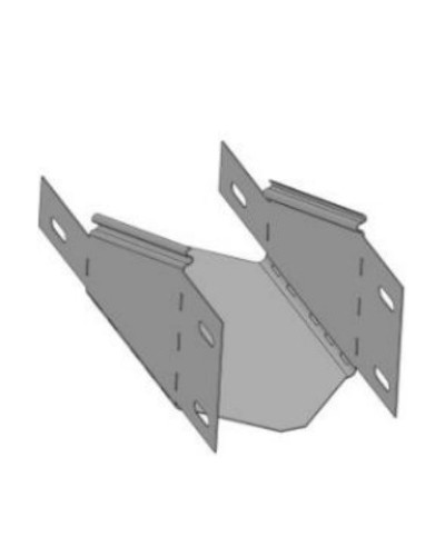 Редукция по высоте для лотка шириной 200 мм 100-80 (0,7) ПожТехКабель (580-011) в Ессентуках Аксессуары для лотков Pintop.ru