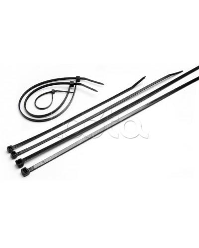 Стяжка нейлоновая неоткрывающаяся, безгалогенная (halogen free), 250x3.6мм, черная, outdoor (100 шт) Cabeus GTOUT-250 в Ессентуках Стяжки-хомуты Pintop.ru