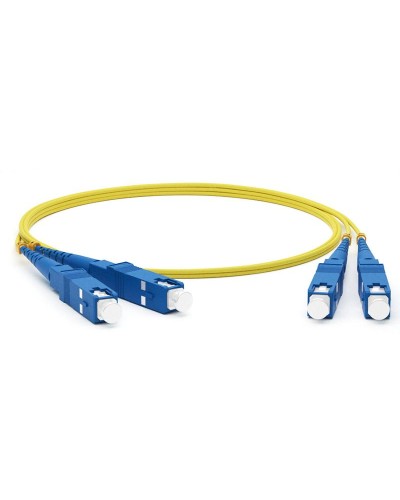 Патч-корд оптический соединительный (SM), 9/125 (OS2), SC/UPC-SC/UPC, (Duplex), LSZH, 1м 50-2011 в Ессентуках Патч-корды оптические Pintop.ru