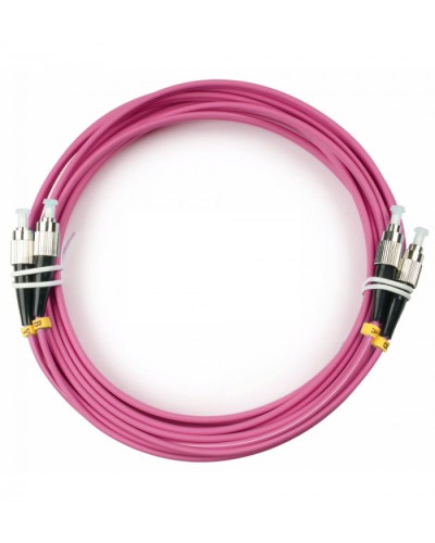 Шнур оптический duplex FC-FC 50/125 mm OM4 5м LSZH в Ессентуках Патч-корды оптические Pintop.ru