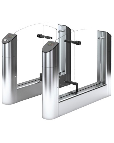 Гибрид центрального модуля турникета с картоприемником с высокими створками Oxgard Praktika T-04-GCMТК-660/900 (Mifare) в Ессентуках Турникеты Pintop.ru