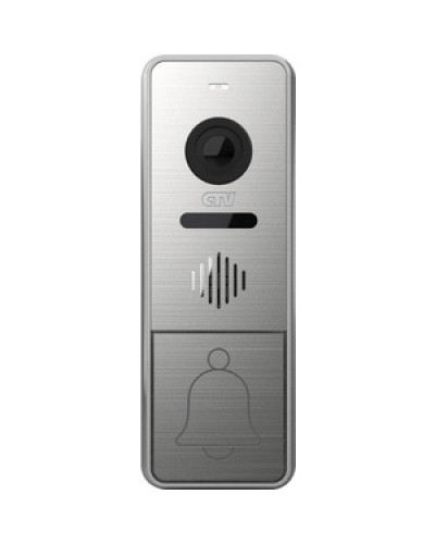 Вызывная панель CTV-D4005 (серебро) в Ессентуках Вызывные видеопанели малоабонентные Pintop.ru