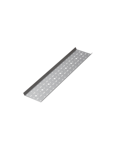 Дно лестничного лотка перфорированное 600х1,0 L2000 мм HD85 КМ-профиль (DLLP600-1.0-2000 HD85) в Ессентуках Кабельные лотки Pintop.ru