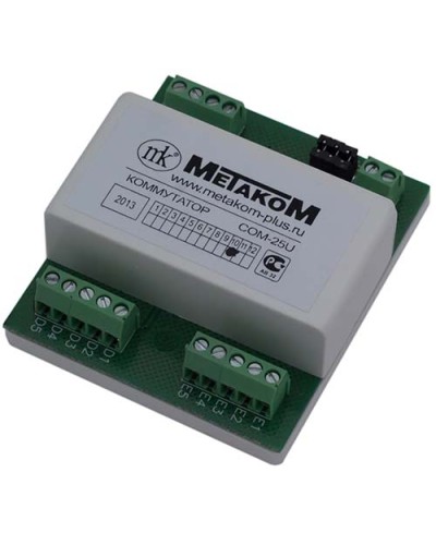 Коммутатор координатный Метаком СОМ-25U в Ессентуках Блоки коммутации многоабонентные Pintop.ru