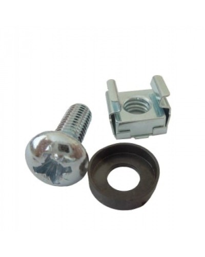 Комплект крепежа (винт М5 чёрный, гайка кузовная М5, шайба 5 чёрная по 40шт) МЕТА 9919 в Ессентуках Система оповещения и трансляции Мета Pintop.ru