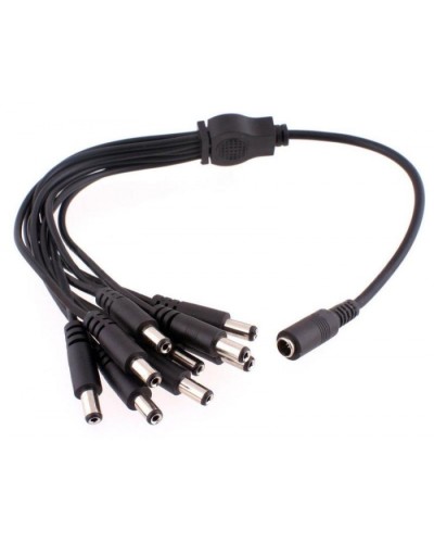 Разветвитель питания на 9 разъемов 2,1*5,5 мм REXANT (14-0317) в Ессентуках Системы видеонаблюдения Pintop.ru