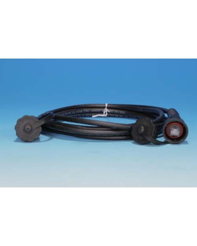 Патч-корд промышленный Hyperline PC-IE-LPM-UTP-RJ45-RJ45-C5e-10M-BK в Ессентуках Патчкорды (медные) Pintop.ru