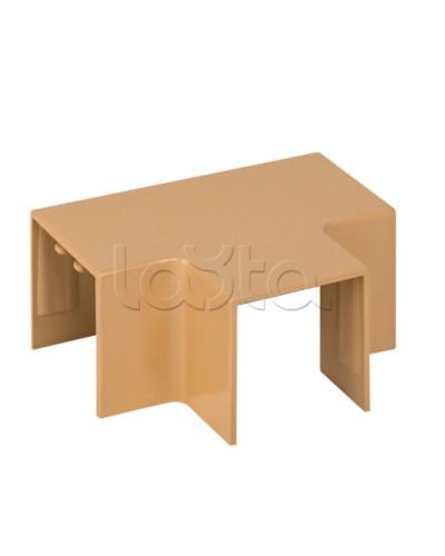 Угол T-образный (25х25) (4 шт) светлое дерево EKF-Plast (tchl-25-25x4) в Ессентуках Аксессуары для кабель-канала Pintop.ru