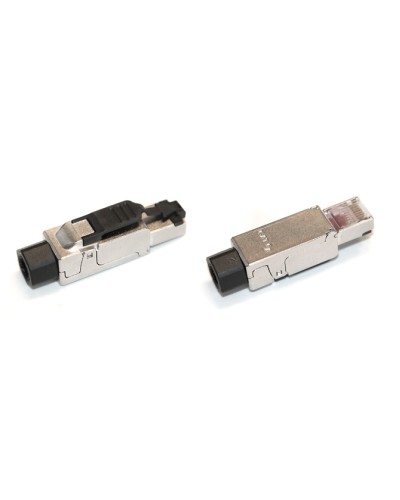 Разъем полевой оконцовки RJ-45 (8P8C) Hyperline PLUD-8P8C-S-C6A-SH в Ессентуках Коннекторы и разъемы Pintop.ru