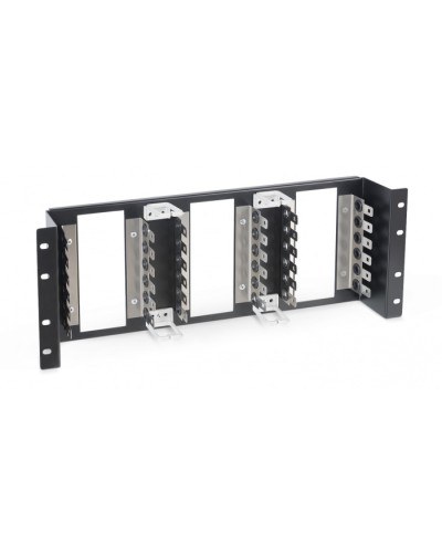 Рама 19, 4U для крепления 18-и плинтов типа Krone Cabeus FM-18-4U в Ессентуках Аксессуары для стоек и шкафов Pintop.ru