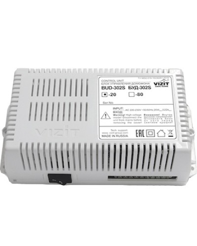 Блок управления и питания Vizit БУД-302S-20 в Ессентуках Блоки управления многоабонентные Pintop.ru