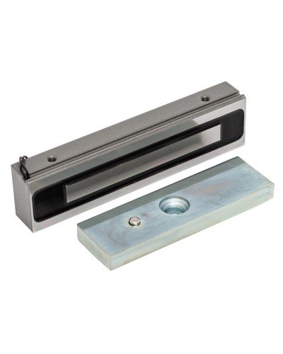 Электромагнитный замок AccordTec ML-200K-3 Premium Grey с уголком в Ессентуках Электромагнитные замки Pintop.ru