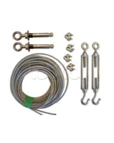 Комплект креплений и растяжек для установки башен серии PT в условиях сильных ветров Optex PT4R в Ессентуках Кронштейны и планки для извещателей Pintop.ru