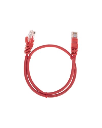 Патч-корд U/UTP, CAT 5e, RJ45-RJ45, 26AWG, LSZH, красный, 0,5м REXANT 02-0103-05 в Ессентуках Патчкорды (медные) Pintop.ru