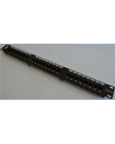Патч-панель Lanmaster 24 порта с индикаторами, UTP, кат.6, 1U LANMASTER LAN-PPi24U6 в Ессентуках Патч панель Pintop.ru