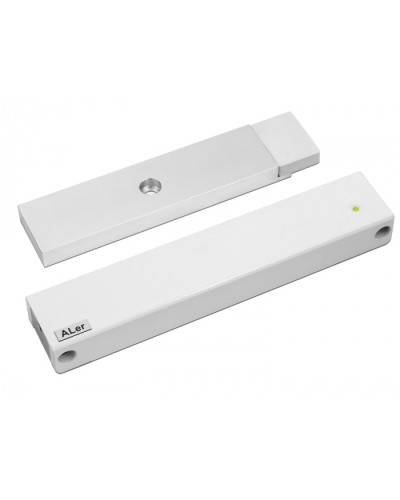Замок электромагнитный Aler AL-400 PRemium (12 В, белый) в Ессентуках Электромагнитные замки Pintop.ru