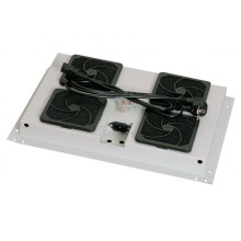 Панель вентиляционная с 4 вентиляторами Cabeus (TRAY-60)