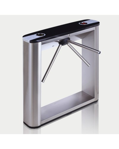 Турникет тумбовый электромеханический со стандартными планками, черной крышкой PERCo-TTD-03.1G (стандартные планки, черная крышка) в Ессентуках Турникеты Pintop.ru