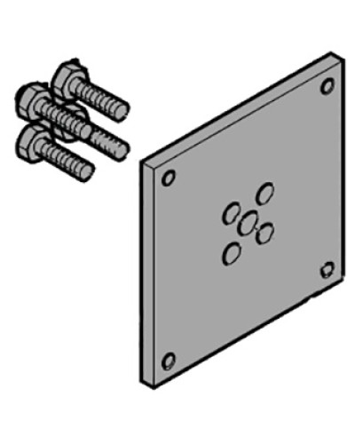 Фланец крепления стрелы шлагбаума 0,15*0,15 Came 119RIG169 в Ессентуках Запчасти для шлагбаумов и автоматики Pintop.ru