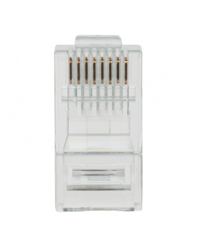 Коннектор (вилка) UTP кат.6 8P8C универсальная, 15U, 3 зубца, упак 100 шт Datarex DR-3003 в Ессентуках Коннекторы Pintop.ru
