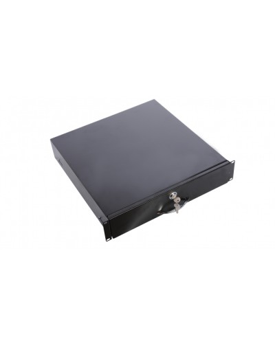 Полка (ящик) для документации 2U ЦМО ТСВ-Д-2U.450-9005 в Ессентуках Полки для шкафов и стоек Pintop.ru