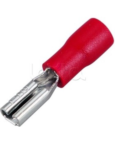 Клемма плоская изолированная 0.5-1.5 мм² (КПИ гнездо - 3.8мм) (100шт/уп) REXANT 08-0411 в Ессентуках Клеммные колодки Pintop.ru