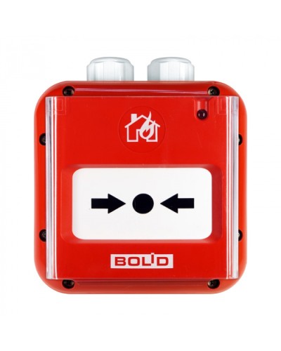 Извещатель пожарный ручной адресный Болид ИПР 513-3АМ исп.01 IP67 в Ессентуках Охранно-пожарное оборудование Pintop.ru