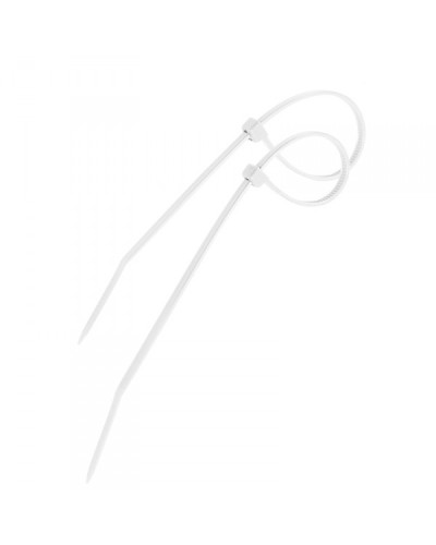 Стяжка 150х3 мм нейлоновая белый (100шт/уп) PROCONNECT 57-0150 в Ессентуках Стяжки-хомуты Pintop.ru