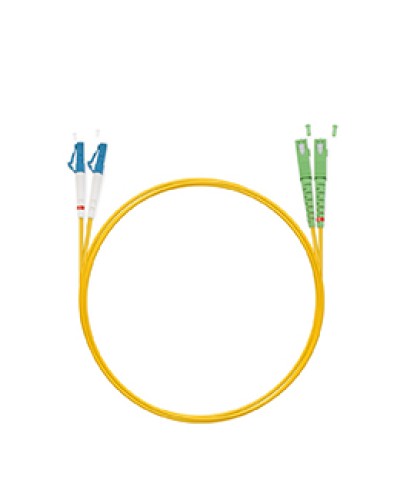 Шнур оптический simplex SC/APC-LC/UPC 9/125 sm 2м LSZH Cabeus FOP(s)-9-SC/APC-LC/UPC-2m в Ессентуках Патч-корды оптические Pintop.ru