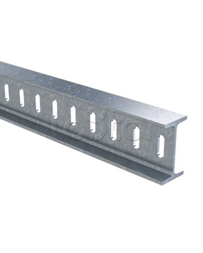 Профиль I-образный Профиль 50х100, L3000, толщ.4,5 мм, горячеоцинкованный DKC BPM5030HDZ в Ессентуках Держатели, клипсы, скобы Pintop.ru