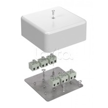 Коробка огнестойкая для кабель-канала 40-0470-FR2.5-12 Е15-Е60 (латунь) 103х103х45 Промрукав (40-0470-FR2.5-12-Е60)