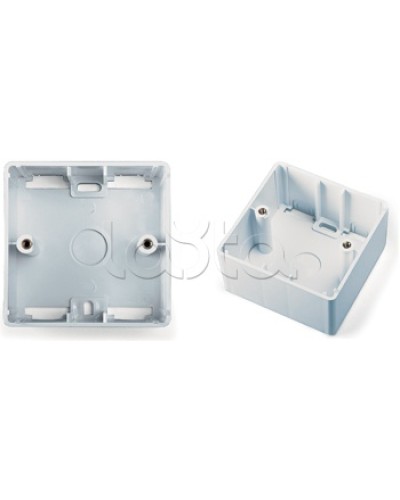 Коробка для настенного монтажа 80x80x45 мм, французский стандарт Hyperline (MB-E-35) в Ессентуках Распределительные коробки Pintop.ru