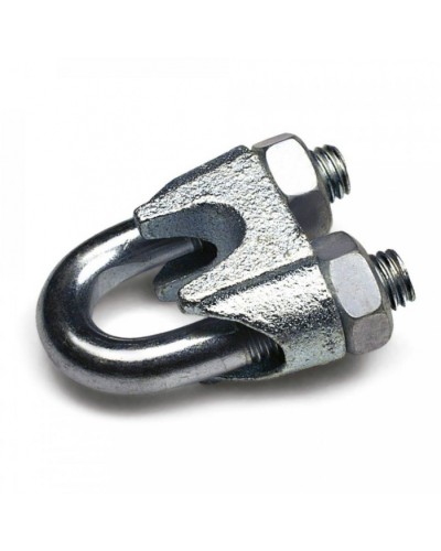 Зажим троса одинарный D5мм тип Слоник DIN 741 (100 шт/уп) Промрукав (PR08.3893) в Ессентуках Держатели, клипсы, скобы Pintop.ru