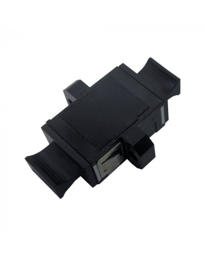 Адаптер оптический MPO тип B (Key-up/Key-up), с фланцами, черный LANMASTER (LAN-MPO-BM-MM) в Ессентуках Проходные адаптеры и розетки оптические Pintop.ru