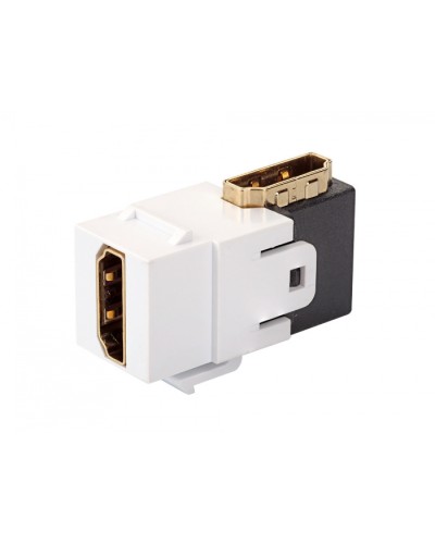 Модуль HDMI keystone 90 градусов, белый Eurolan (16B-HD-04WT) в Ессентуках Модули Keystone Pintop.ru