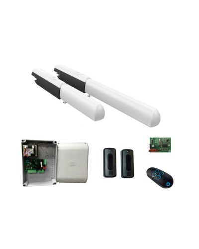 Комплект автоматики для двухстворчатых распашных ворот на основе привода А5000А Came A5000A RC KIT в Ессентуках Доводчики Pintop.ru