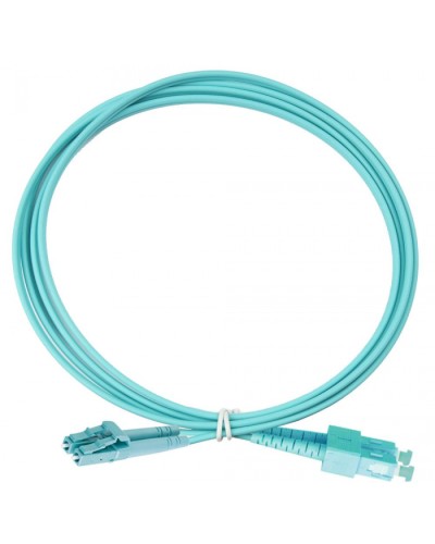 Оптический коммутационный шнур дуплексный, OM3, 2х50/125, SC-LC, 10 м Eurolan (41F-30-SC-LC-10) в Ессентуках Патч-корды и пигтейлы Pintop.ru