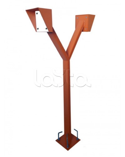 Стойка для считывателя Аякс 150х150 мм, оранжевая, Базовая, двусторонняя Магнито-контакт в Ессентуках Дополнительное оборудование для СКУД Pintop.ru