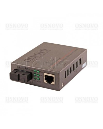 Медиаконвертер Gigabit Ethernet OSNOVO OMC-1000-11S5a в Ессентуках Медиаконвертеры Pintop.ru