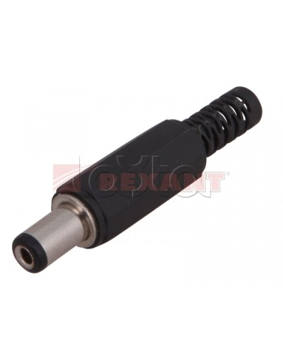 Разъем питания штекер 2.1х5.5x10 мм (50шт/уп) REXANT 14-0311 в Ессентуках Коннекторы Pintop.ru