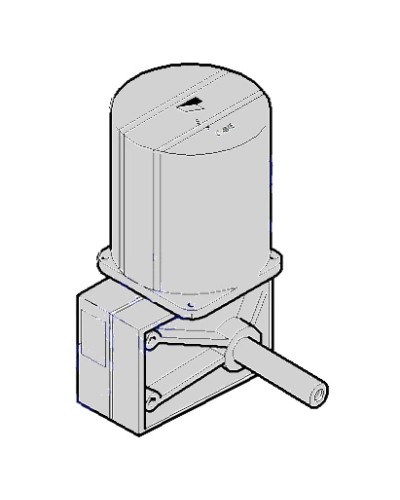 Моторедуктор CAT-X24 Came 119RIX024 в Ессентуках Запчасти для шлагбаумов и автоматики Pintop.ru