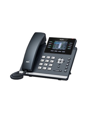 Yealink SIP-T44W - 12 аккаунтов, 2 порта USB, Wi-Fi, цветной экран, BLF, PoE, GigE, без БП, шт в Ессентуках Дополнительное оборудование для сетей Pintop.ru