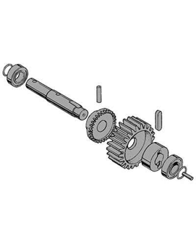 Вал в сборе C-BY Came 119RIC031 в Ессентуках Запчасти для шлагбаумов и автоматики Pintop.ru