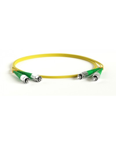 Патч-корд волоконно-оптический Hyperline FC-D2-9-FC/AR-ST/AR-H-10M-LSZH-YL в Ессентуках Патч-корды оптические Pintop.ru