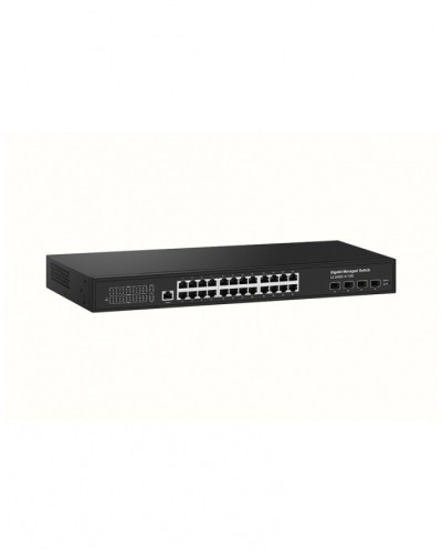Управляемый L3 коммутатор Gigabit Ethernet на 24xRJ45 + 4x10G SFP+ Uplink NST NS-SW-24G4G10-L в Ессентуках Коммутаторы Pintop.ru