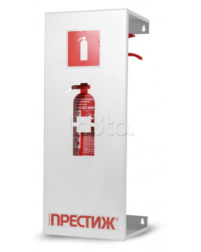 Подставка ПОЖТЕХНИКА Подставка настенная под огнетушитель ПРЕСТИЖ белый в Ессентуках Аксессуары для огнетушителей Pintop.ru