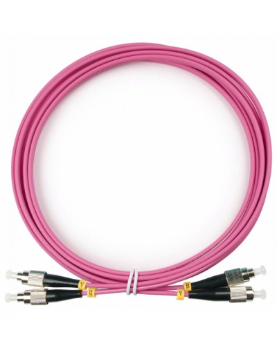 Шнур оптический duplex FC-FC 50/125 mm OM4 2м LSZH в Ессентуках Патч-корды оптические Pintop.ru