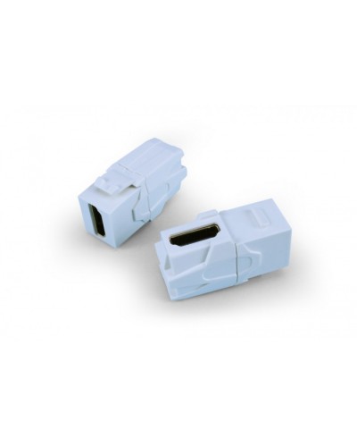 Вставка формата Keystone Jack Hyperline (KJ1-HDMI-AV18-WH) в Ессентуках Коннекторы Pintop.ru